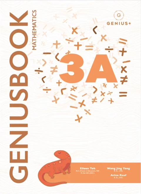 Cover of GPA GENIUSBOOK Mathematics 3A textbook