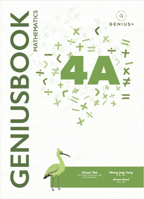 Cover of GPA GENIUSBOOK Mathematics 4A textbook