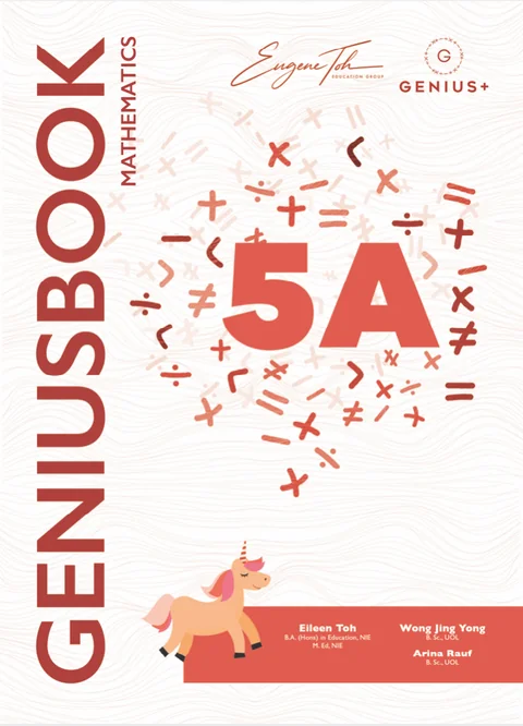 Cover of GPA GENIUSBOOK Mathematics 5A textbook