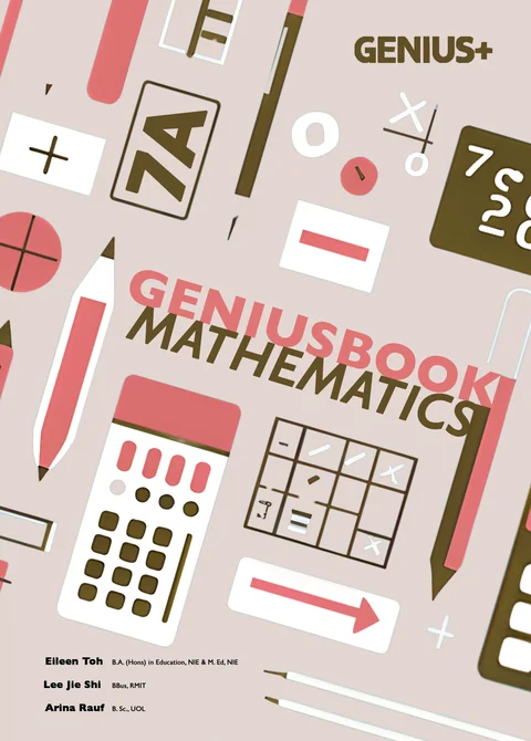 Cover of GPA GENIUSBOOK Secondary 1 Mathematics textbook