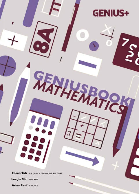 Cover of GPA GENIUSBOOK Secondary 2 Mathematics textbook