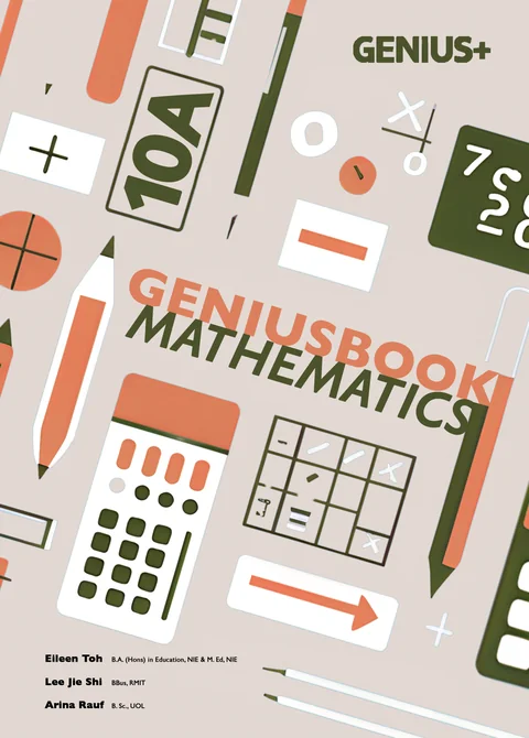 Cover of GPA GENIUSBOOK Secondary 4 Mathematics textbook