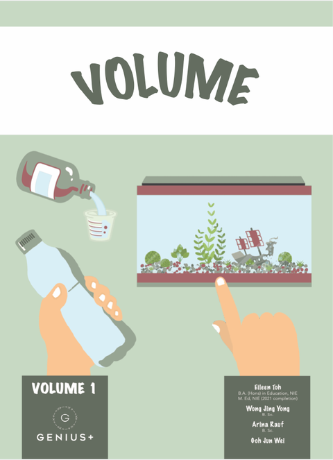 Genius Plus Academy Volume workbook cover