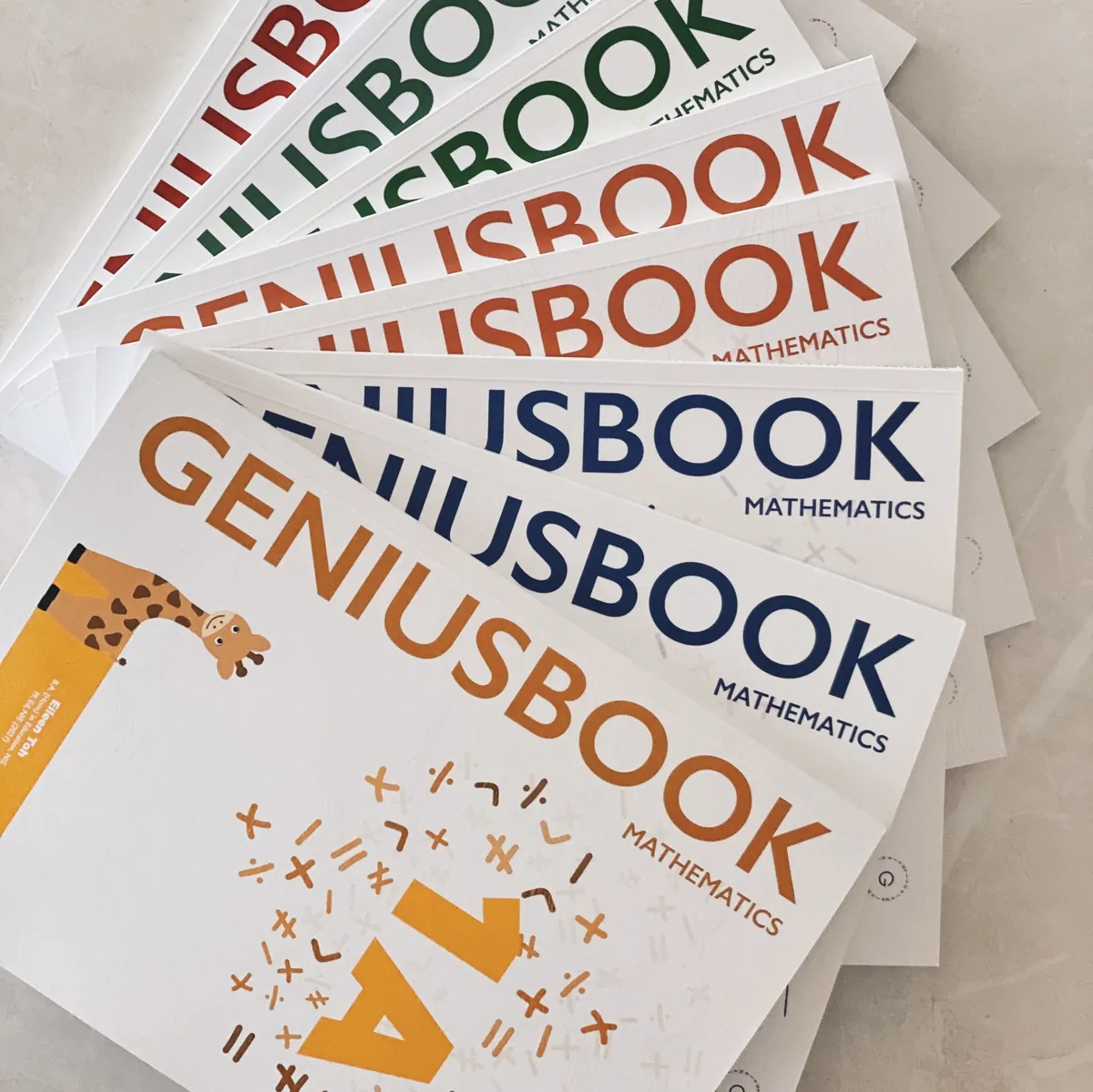 A fan of GPA GENIUSBOOK Mathematics textbooks