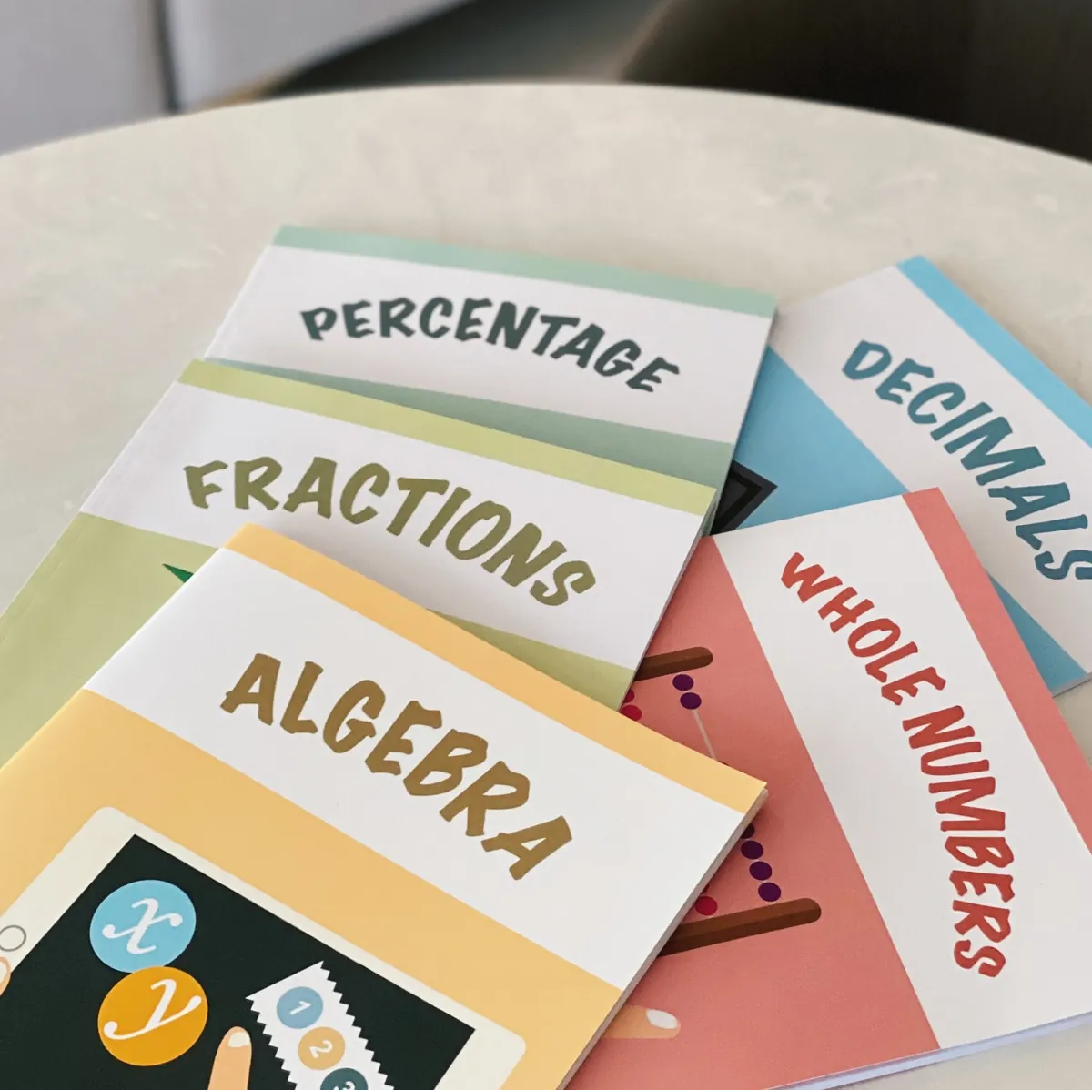 A fan of GPA Mathematics topical workbooks
