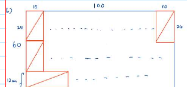 GPA solution: cutting layout of 24×10 rectangles in the 60×100 cardboard